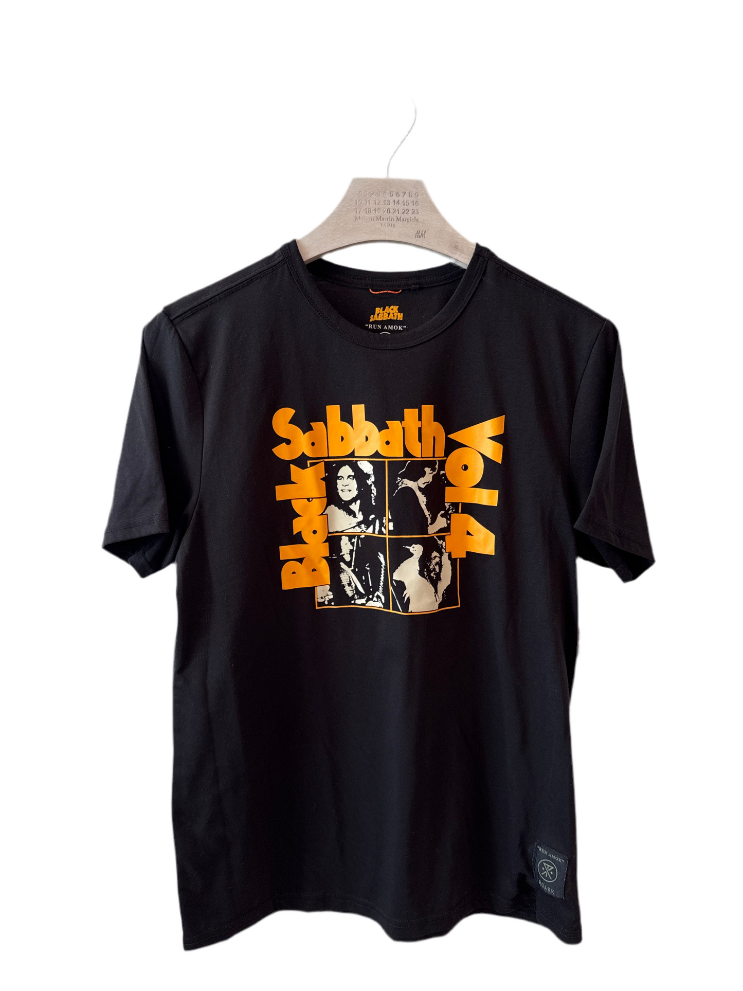 Black Sabbath Volume 4 Run Amok Roark Tee