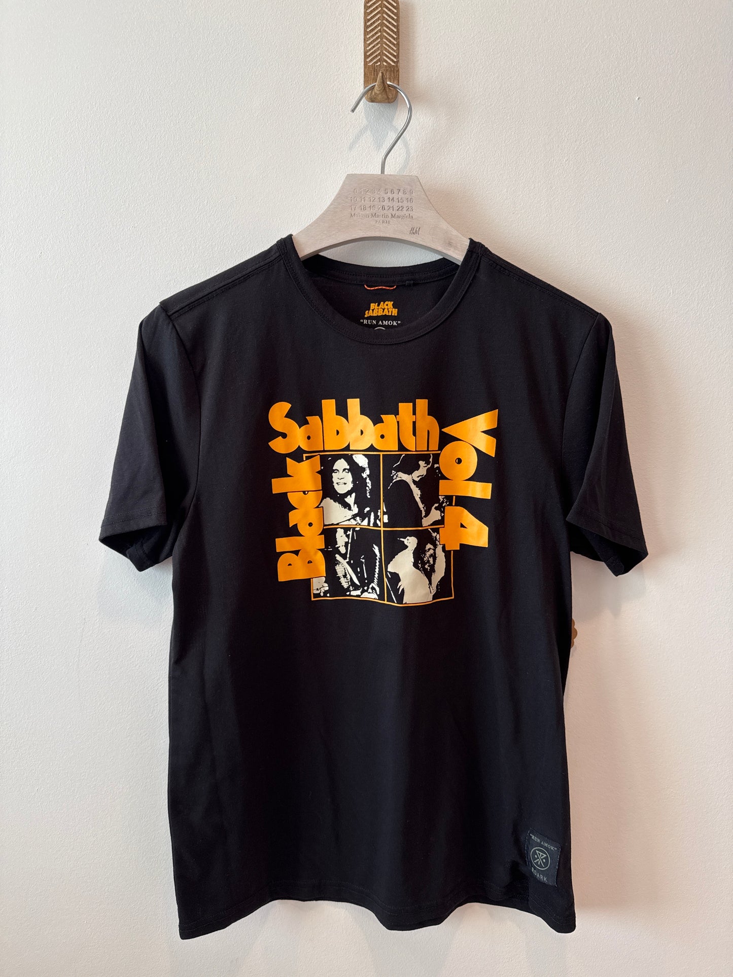 Black Sabbath Volume 4 Run Amok Roark Tee