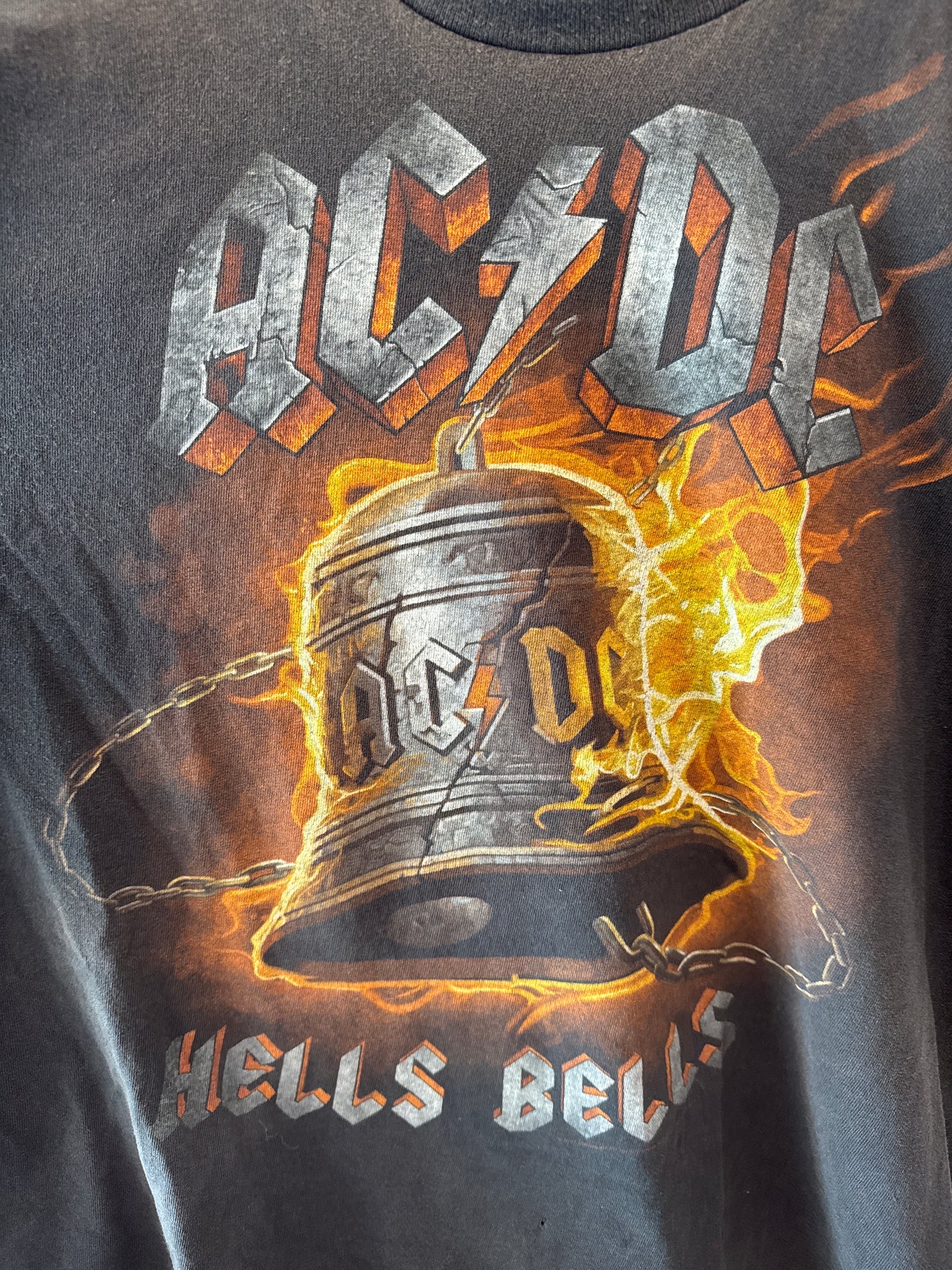 Vintage AC/DC Hells Bells Rock Band Tee