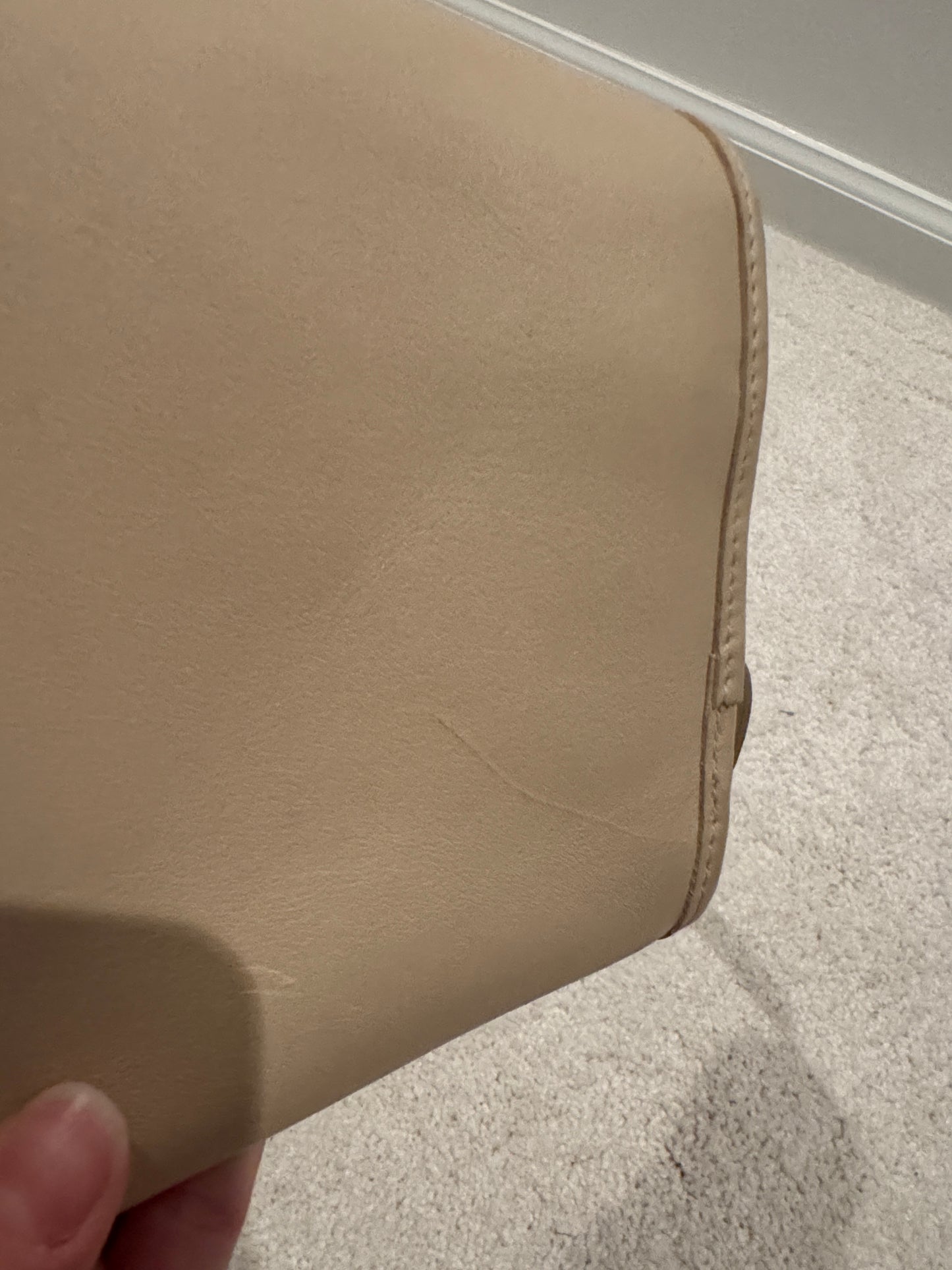 Vintage Coach Sterling Clutch/Crossbody Leather Bag #9945