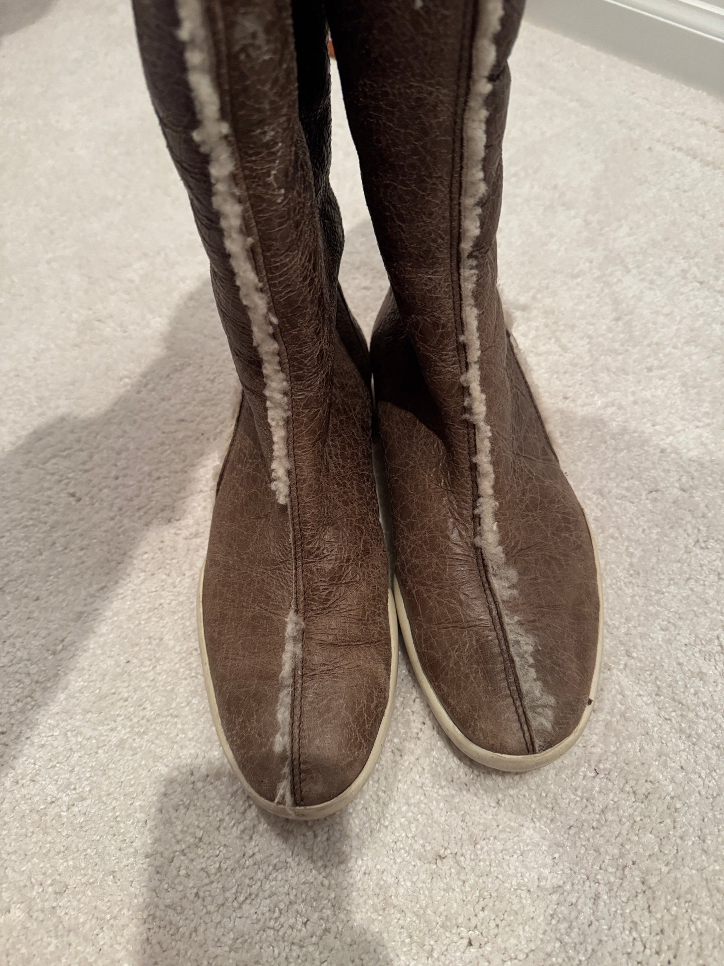 Prada Sport Y2K Shearling Boots
