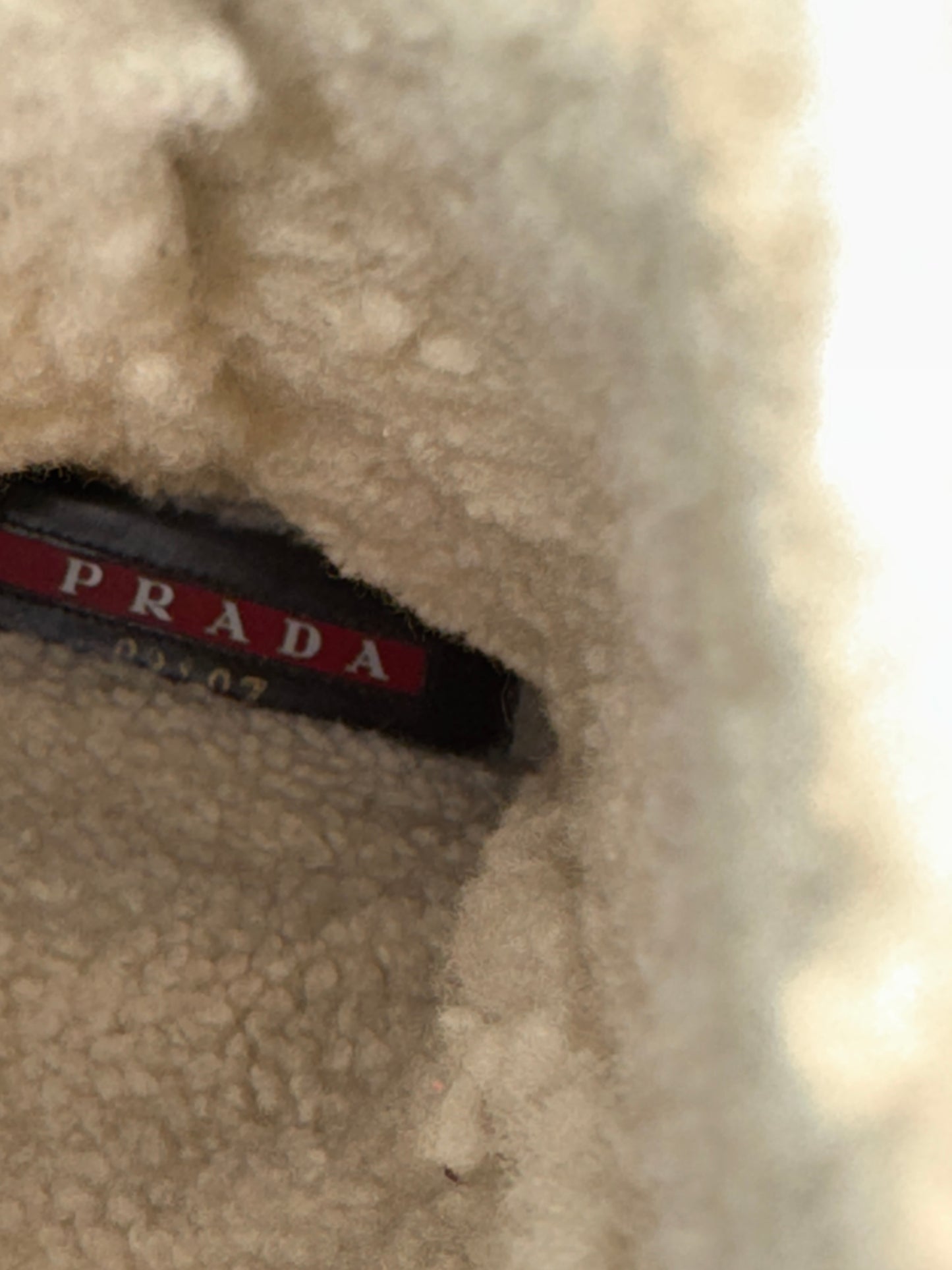Prada Sport Y2K Shearling Boots