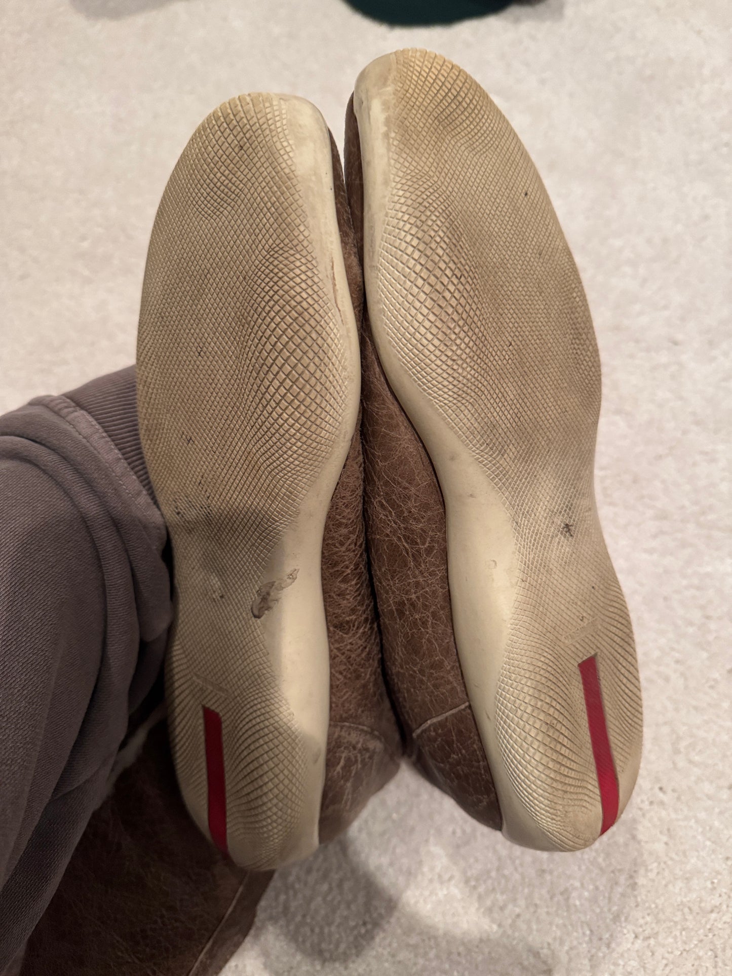 Prada Sport Y2K Shearling Boots
