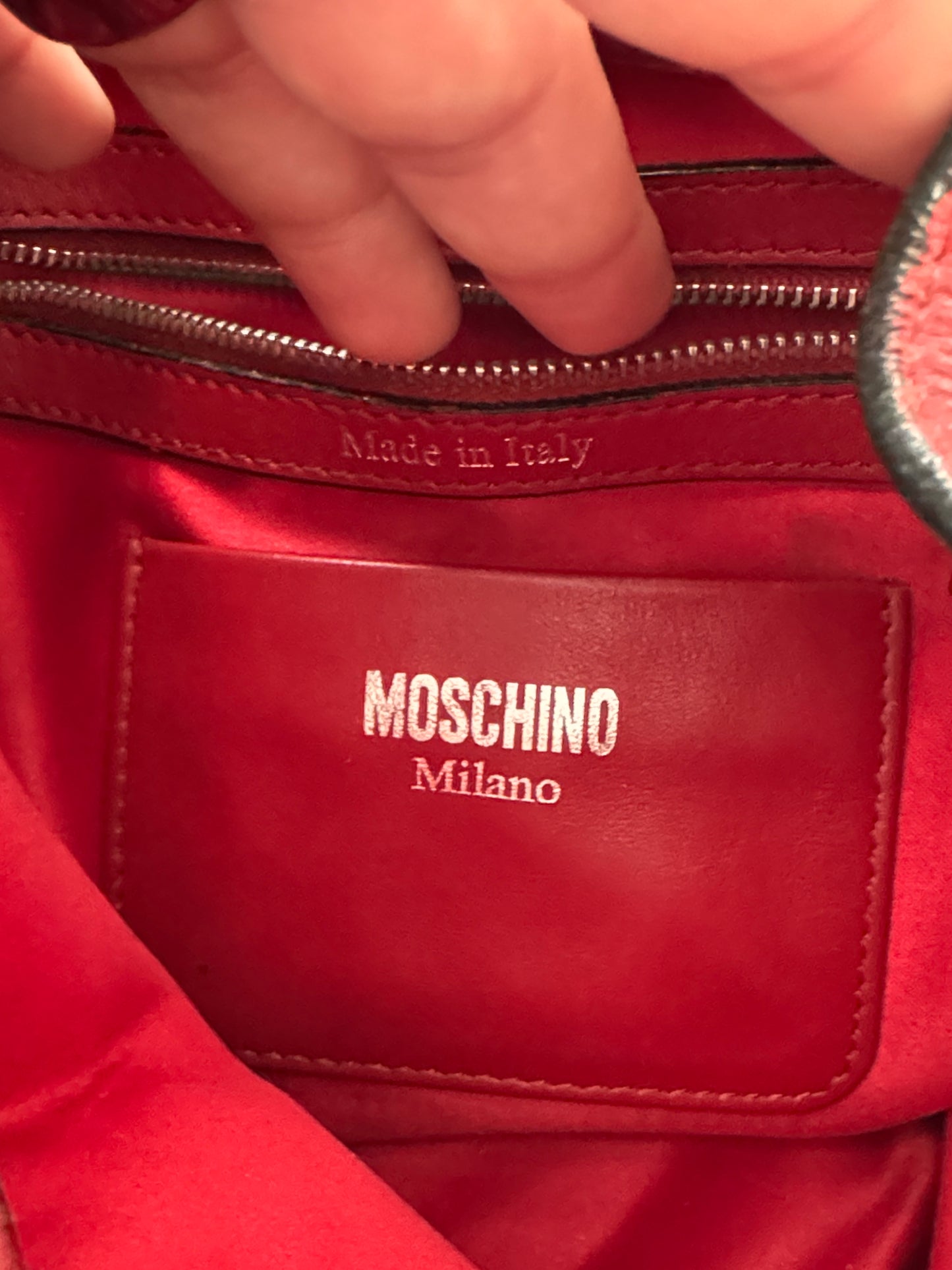 Limited Edition Moschino "Drink Moschino" Coca-Cola Bucket Bag