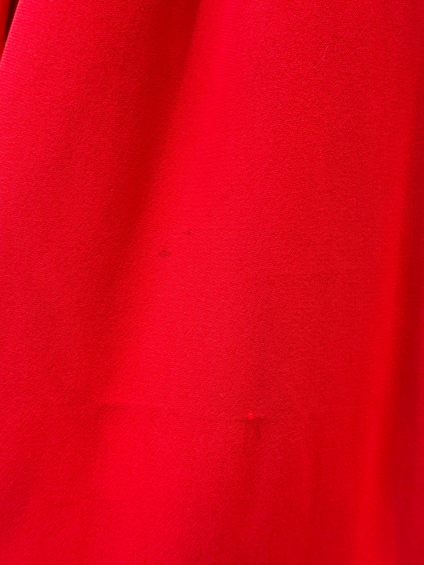 Vintage Fendi 80's Red Wrap Dress - Size 10