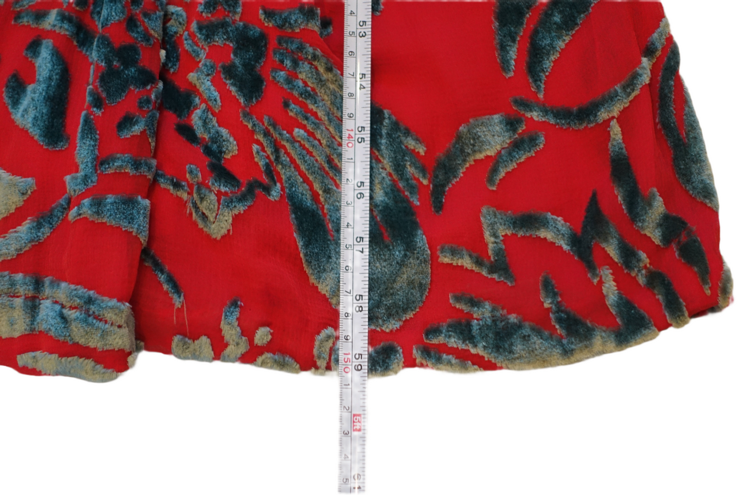 Vintage New Old Stock Bill Blass Clip Cut Silk Dress