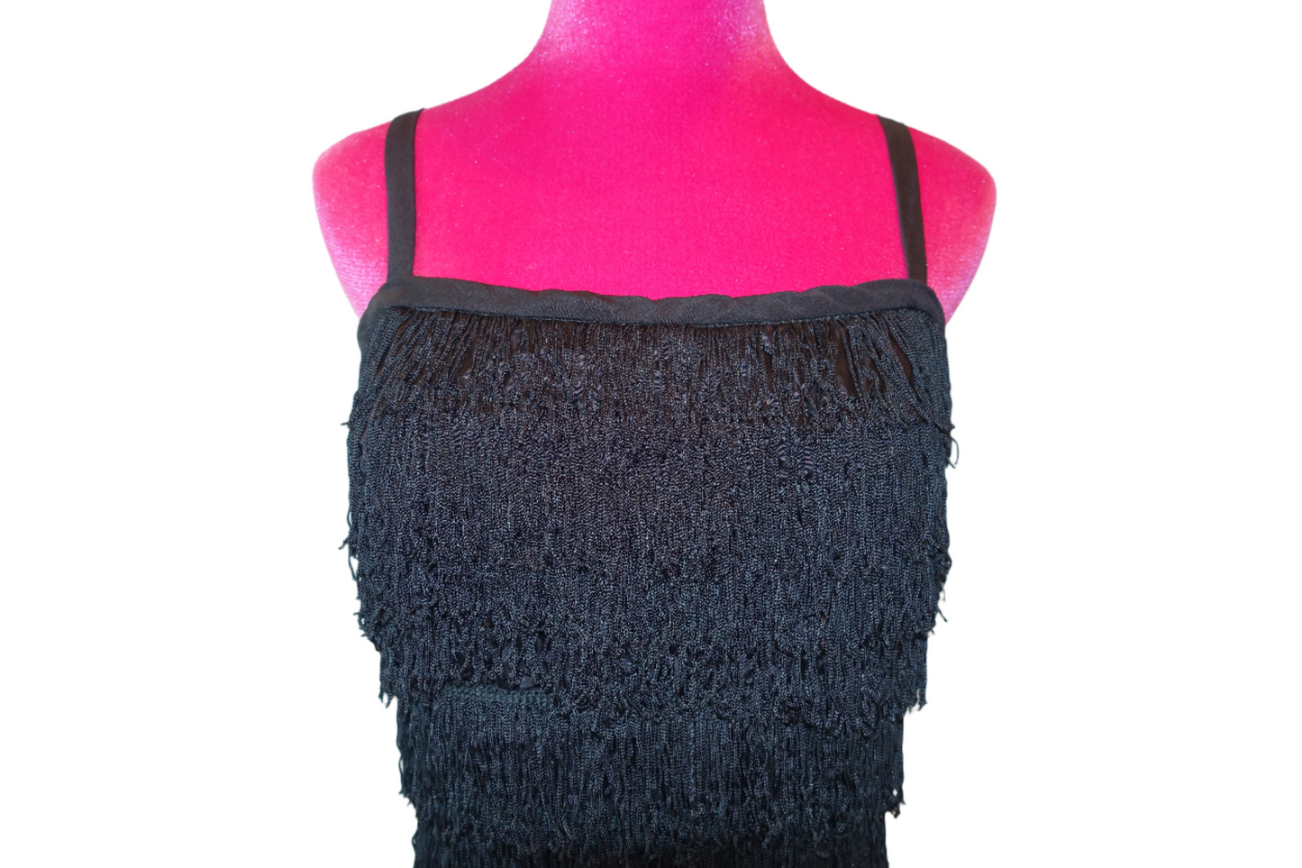 Vintage 1940's Mini Tassel Flapper Gatsby Dress