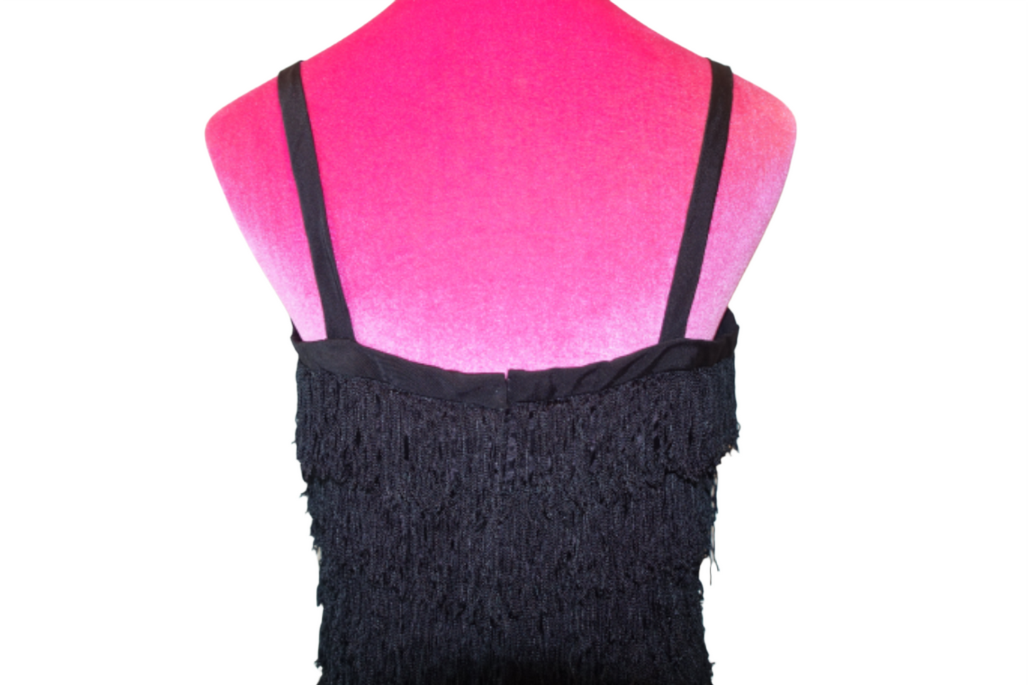 Vintage 1940's Mini Tassel Flapper Gatsby Dress